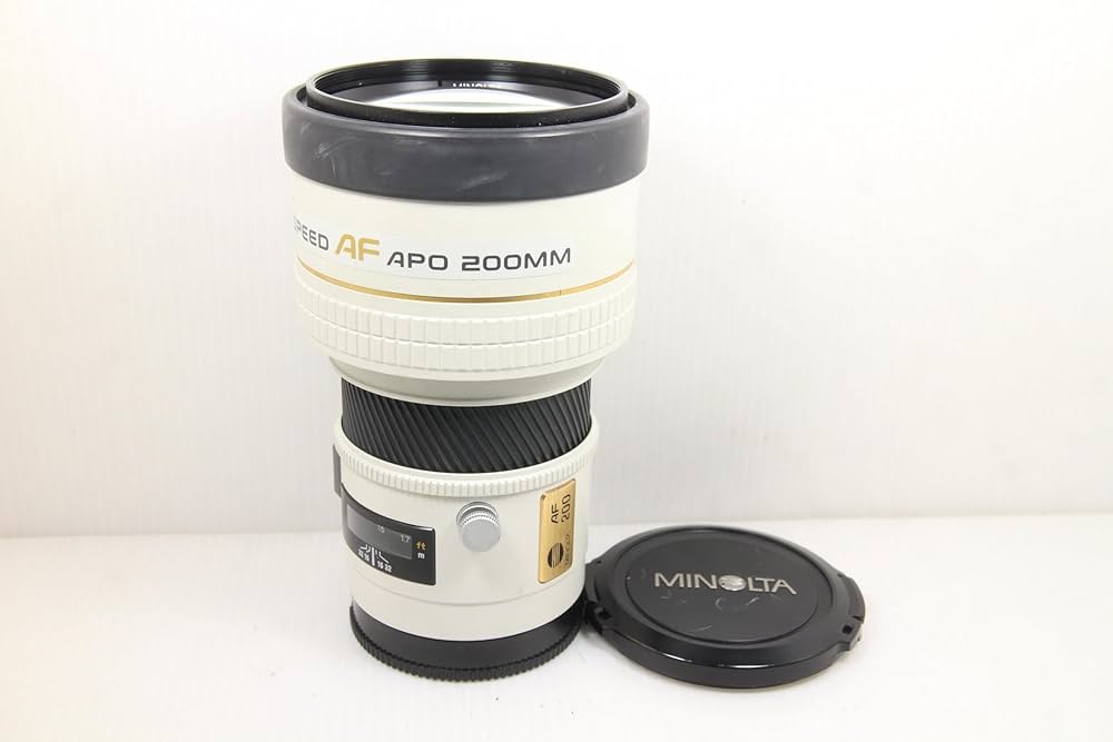 MINOLTA High Speed AF APO 200mm F2.8セット売 MINOLTA】ミノルタ『High Speed AF APO 200mm F2.8 G』焦点距離